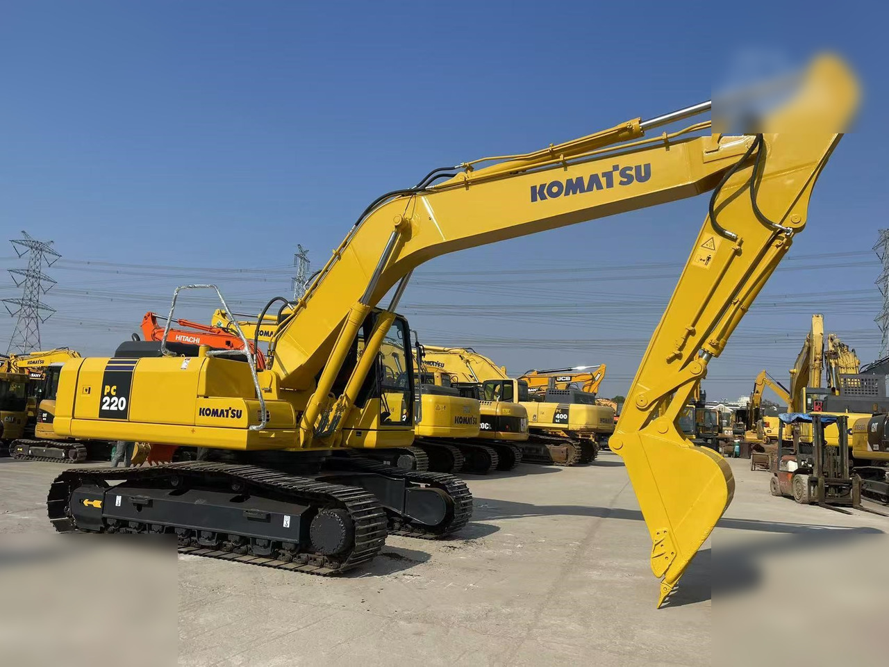 KOMATSU PC220-7 - Bager guseničar: slika 1 KOMATSU PC220-7 - Bager guseničar: slika 1
