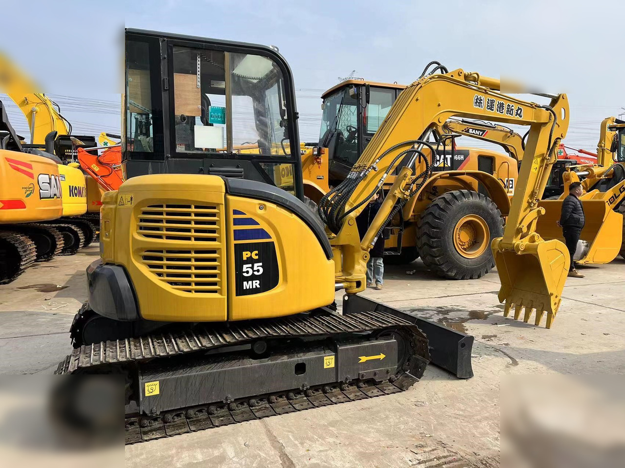 KOMATSU PC55MR-3 - Mini bager: slika 2 KOMATSU PC55MR-3 - Mini bager: slika 2