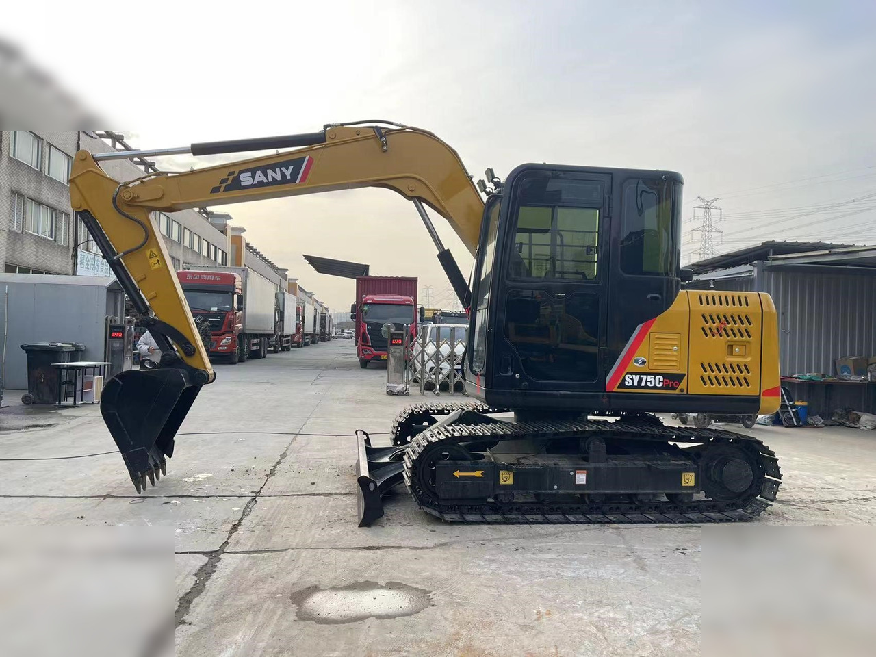 SANY SY75C - Bager guseničar: slika 1 SANY SY75C - Bager guseničar: slika 1