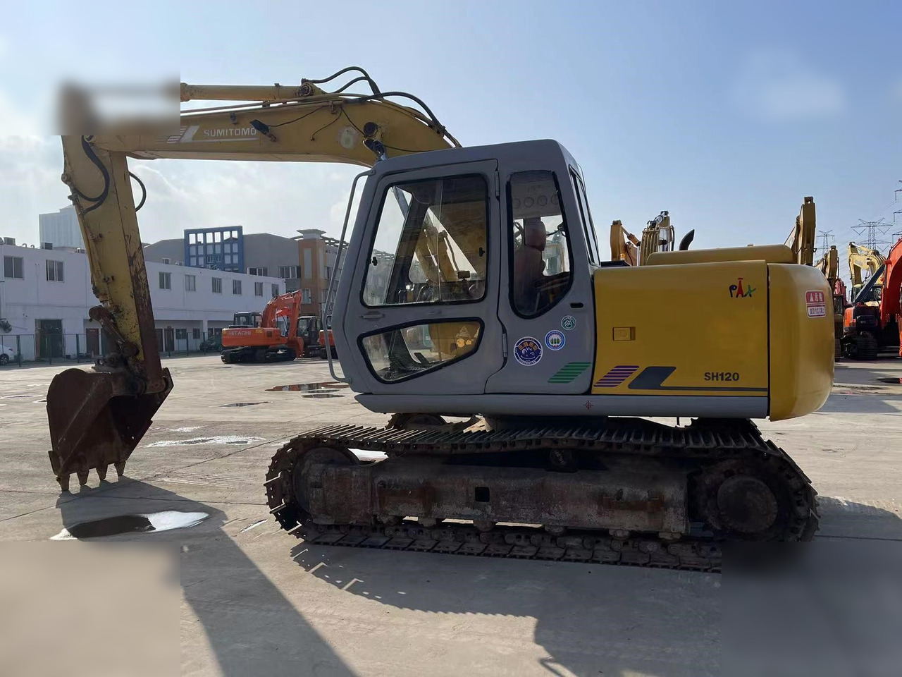 SUMITOMO SH120 - Bager guseničar: slika 5 SUMITOMO SH120 - Bager guseničar: slika 5