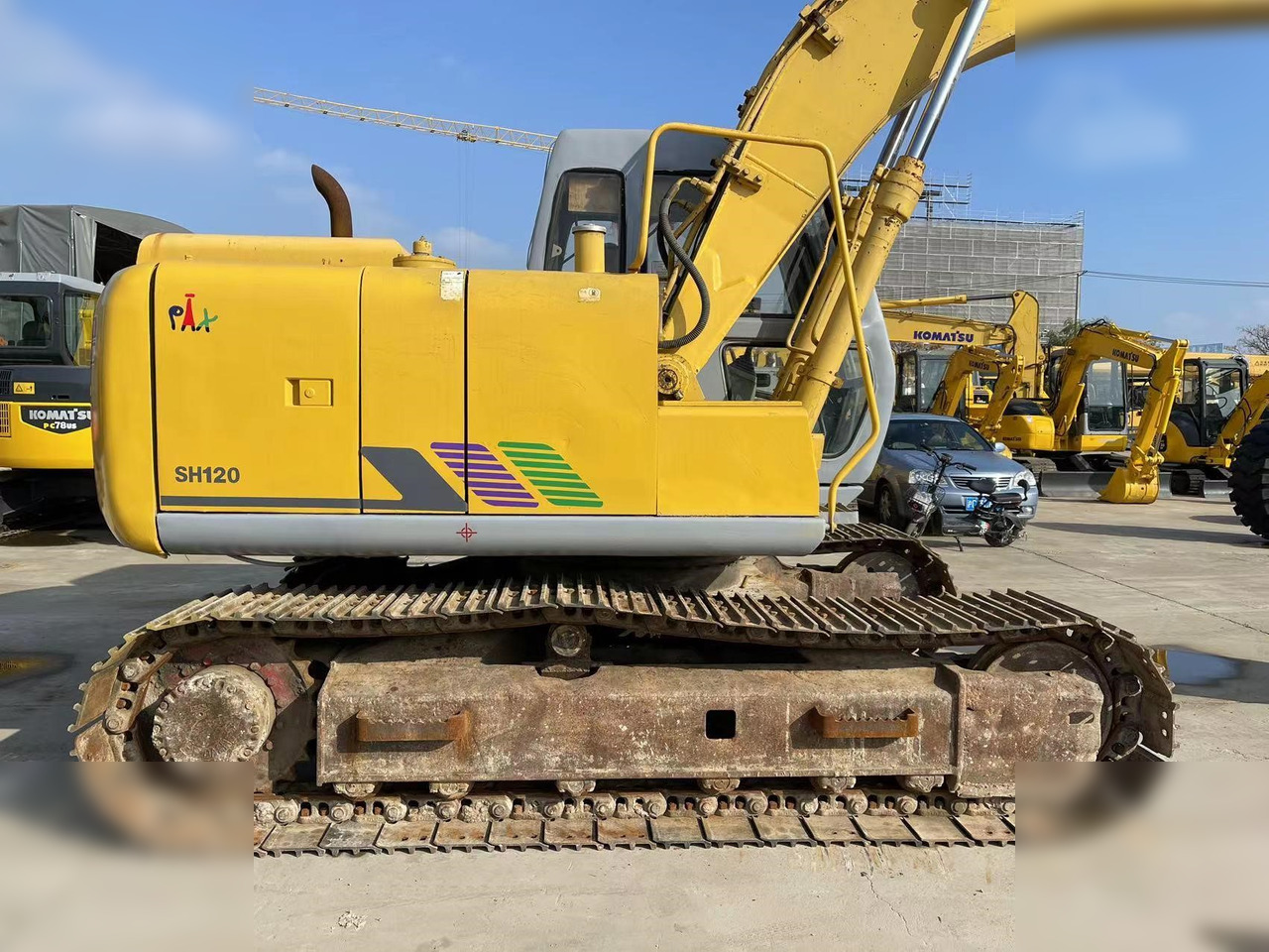 SUMITOMO SH120 - Bager guseničar: slika 3 SUMITOMO SH120 - Bager guseničar: slika 3