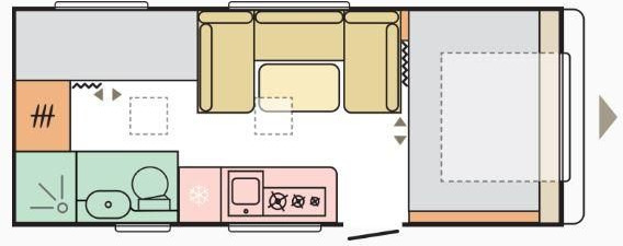 Adria Adora 573 PT* Fb-Temp.*Alde-Warmwasser-Hz. - Kamp prikolica: slika 3 Adria Adora 573 PT* Fb-Temp.*Alde-Warmwasser-Hz. - Kamp prikolica: slika 3