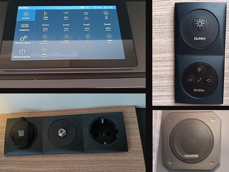 Poluintegrisani kamper Hobby MAXIA T 740 WF 132 kW*4,4 t*2026*LITHIUM*MARKISE: slika 22