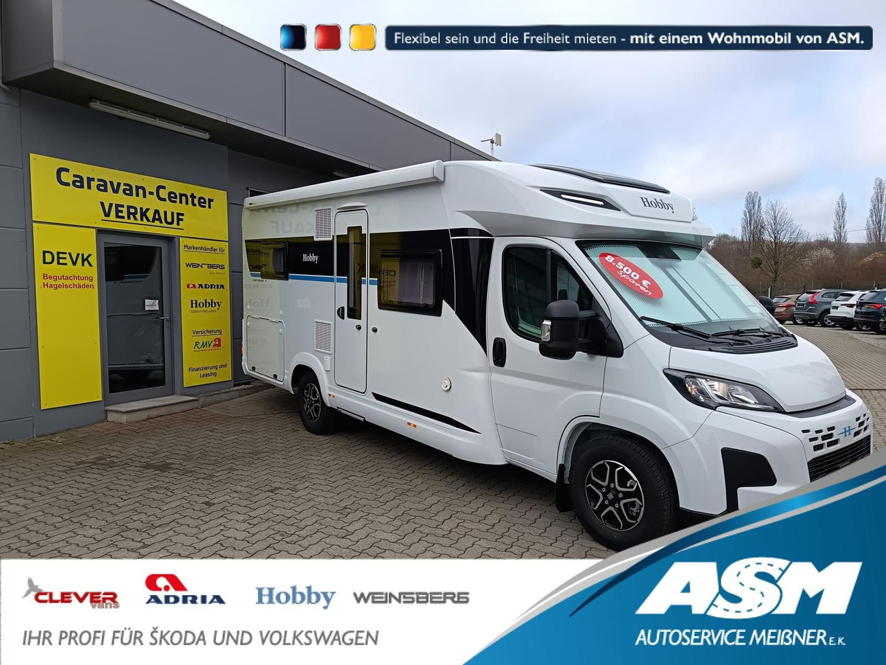 Hobby Ontour T 700 FH*180PS*CAMPERNET*LITHIUM*MARKISE* - Poluintegrisani kamper: slika 1 Hobby Ontour T 700 FH*180PS*CAMPERNET*LITHIUM*MARKISE* - Poluintegrisani kamper: slika 1