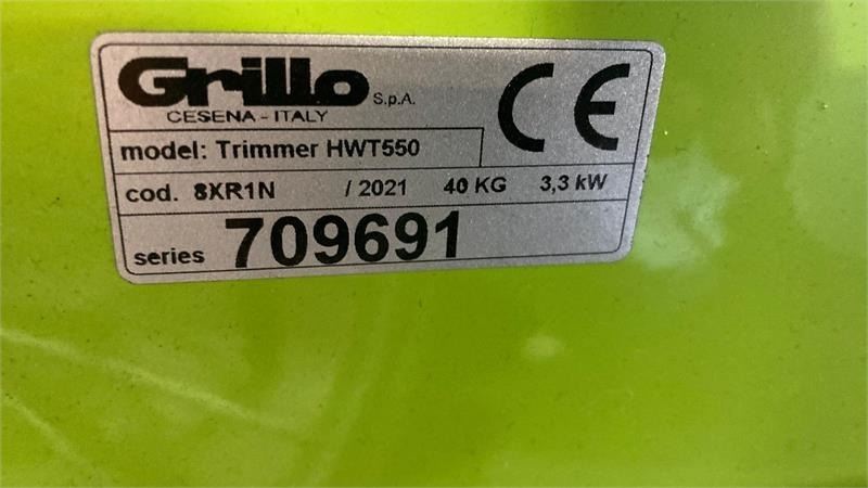 Grillo HWT 550 - Baštenska kosačica: slika 4 Grillo HWT 550 - Baštenska kosačica: slika 4