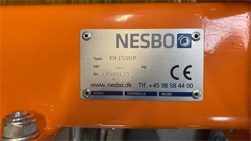 Nesbo FM 1500 P 1000H PTO - A-ramme kat. 1SS - Metle: slika 4 Nesbo FM 1500 P 1000H PTO - A-ramme kat. 1SS - Metle: slika 4