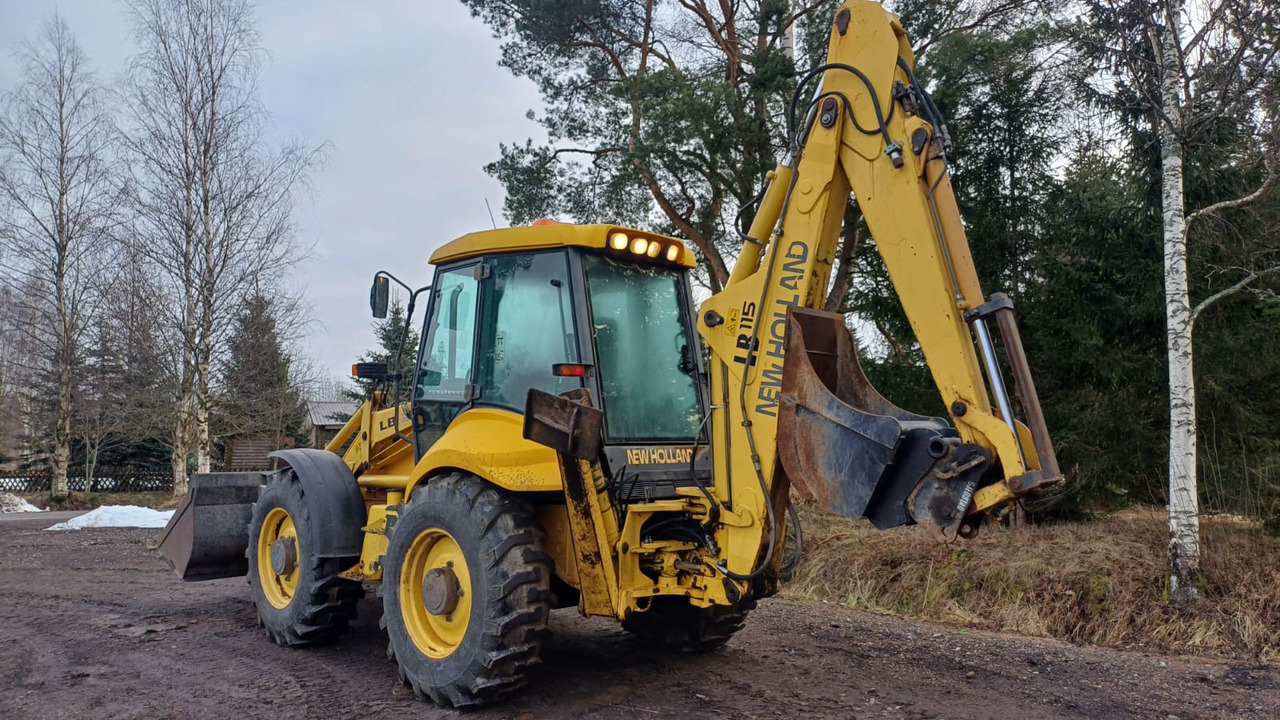 New Holland LB115-4PS - Bager utovarivač: slika 3 New Holland LB115-4PS - Bager utovarivač: slika 3
