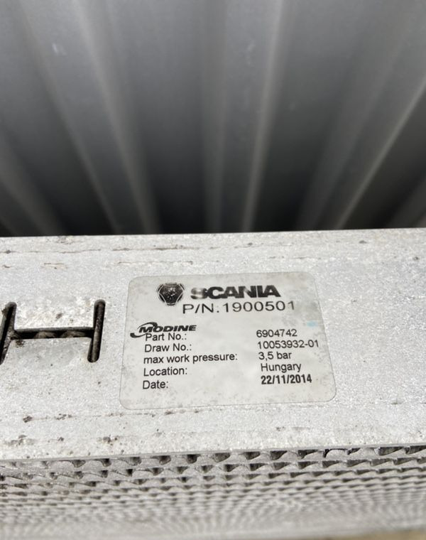 Intercooler Scania G euro 6 chłodnica powietrza 1902444 - Hladnjak za Kamion: slika 3 Intercooler Scania G euro 6 chłodnica powietrza 1902444 - Hladnjak za Kamion: slika 3