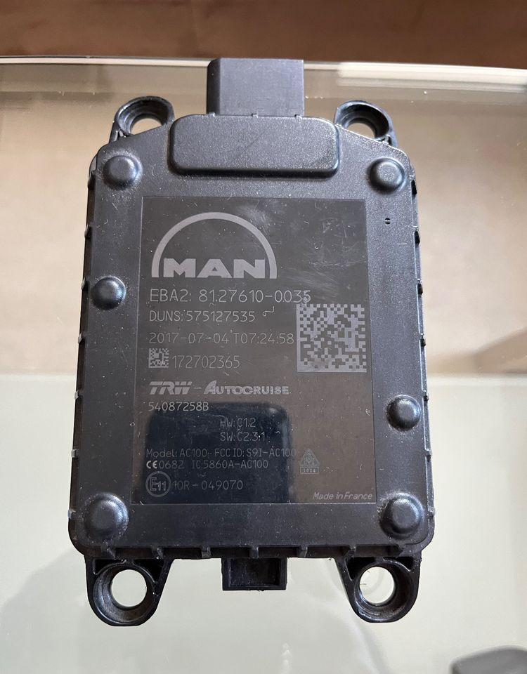 Radar MAN TGX TGS euro 6 ACC distronic - Senzor za Kamion: slika 1 Radar MAN TGX TGS euro 6 ACC distronic - Senzor za Kamion: slika 1