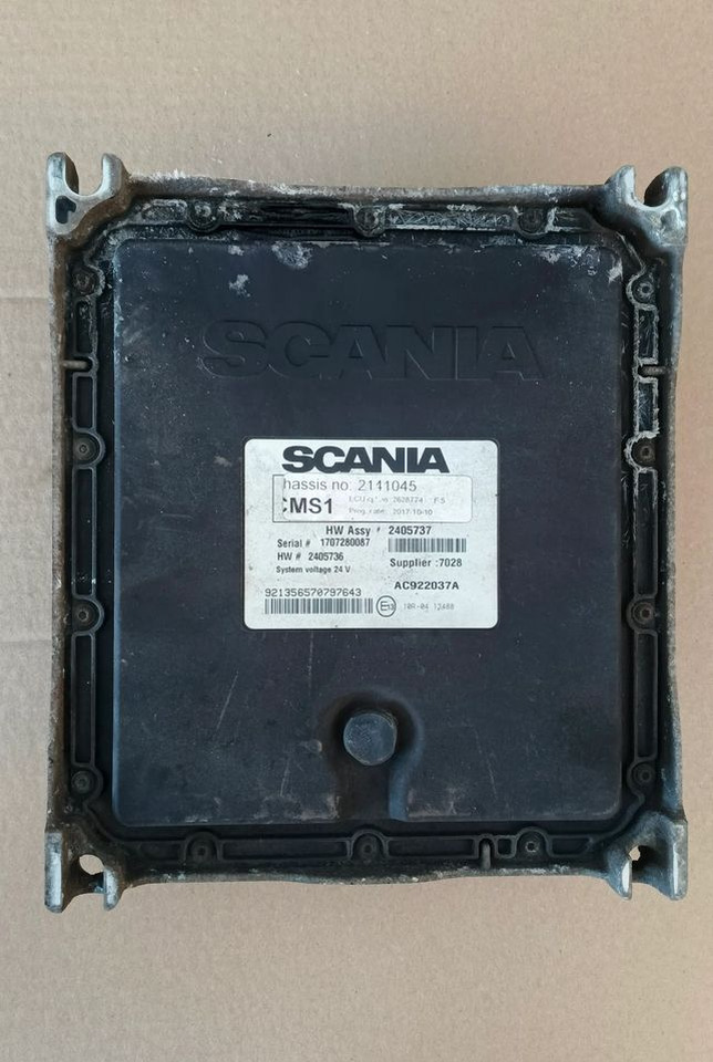 SCANIA R S STEROWNIK KOMPUTER MODUŁ CMS1 2405736 - Upravljačka jedinica za Kamion: slika 1 SCANIA R S STEROWNIK KOMPUTER MODUŁ CMS1 2405736 - Upravljačka jedinica za Kamion: slika 1