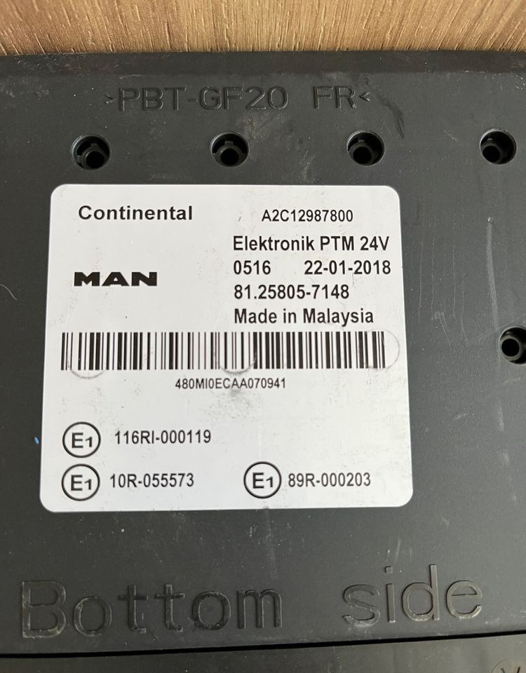 Sterownik PTM MAN TGX TGS euro 6 komputer - Upravljačka jedinica za Kamion: slika 2 Sterownik PTM MAN TGX TGS euro 6 komputer - Upravljačka jedinica za Kamion: slika 2