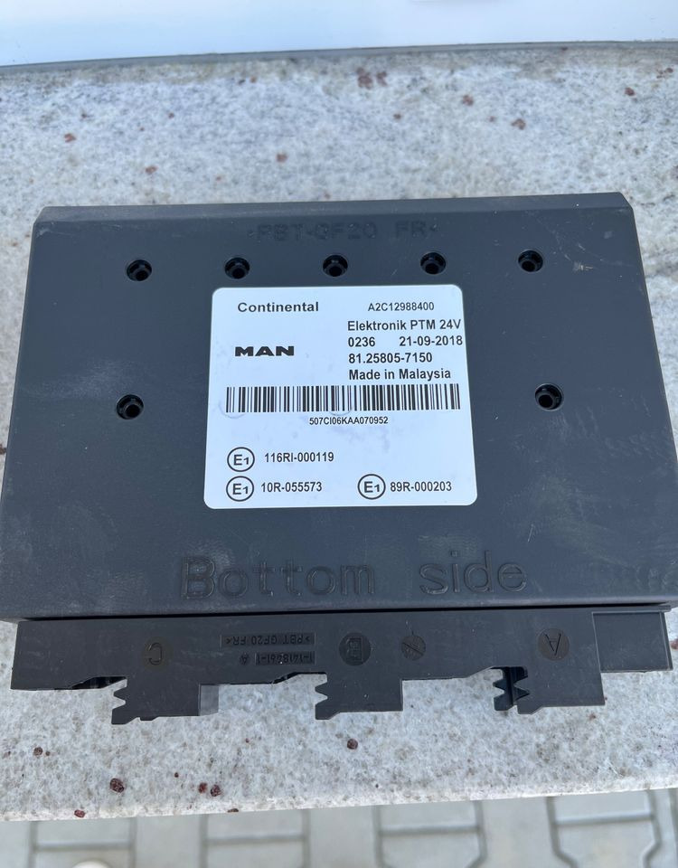 Sterownik PTM MAN TGX TGS euro 6 komputer - Upravljačka jedinica za Kamion: slika 1 Sterownik PTM MAN TGX TGS euro 6 komputer - Upravljačka jedinica za Kamion: slika 1