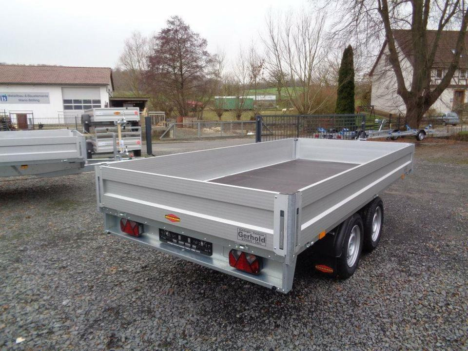 Böckmann PKW-Anhänger , 2,0 to. Hochlader, 100 km/h - Plato prikolica: slika 3 Böckmann PKW-Anhänger , 2,0 to. Hochlader, 100 km/h - Plato prikolica: slika 3