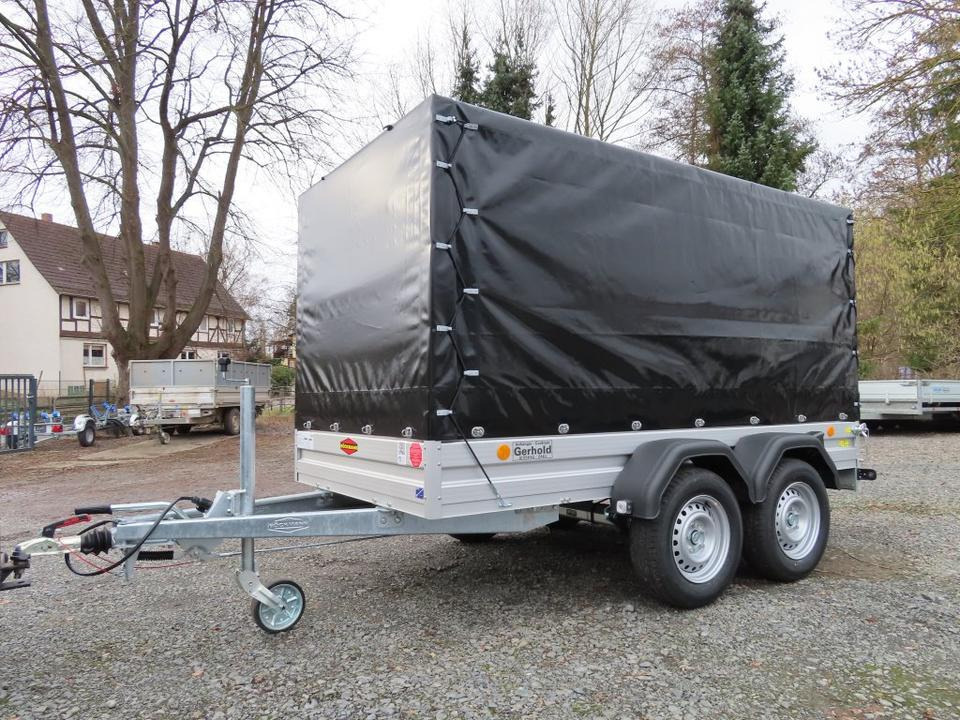 Böckmann,PKW Anhänger, 2,7 to. Plane u. Spriegel, 100 km/h - Prikolica sa ceradom: slika 1 Böckmann,PKW Anhänger, 2,7 to. Plane u. Spriegel, 100 km/h - Prikolica sa ceradom: slika 1