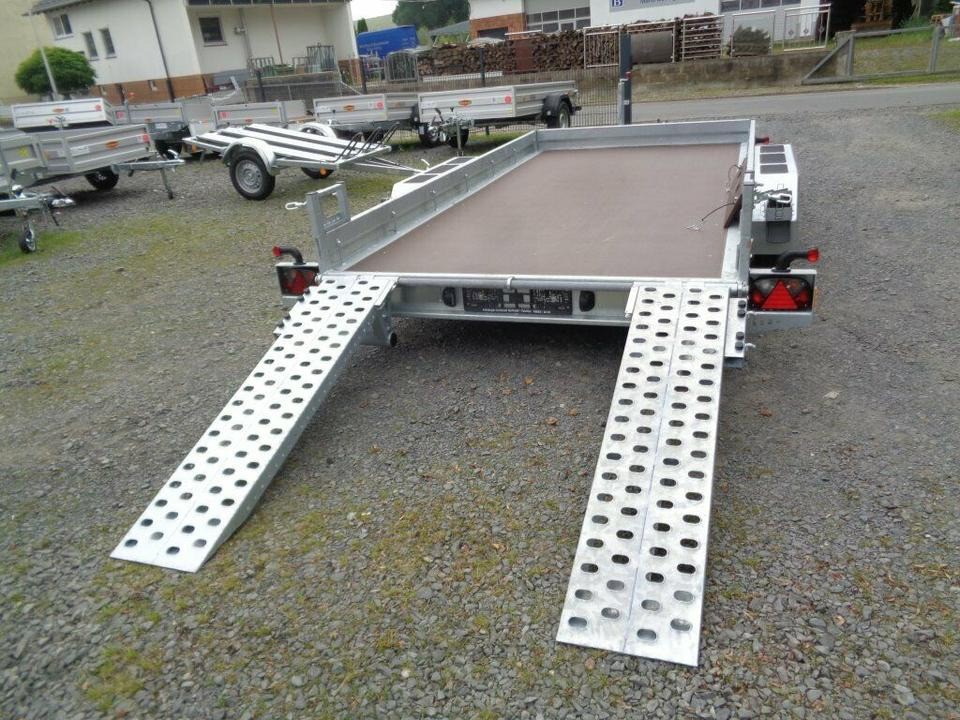 Prikolica za prevoz radnih mašina Böckmann PKW-Anhänger, 3,5 to. Baumaschinen Anhänger Minibagger: slika 9