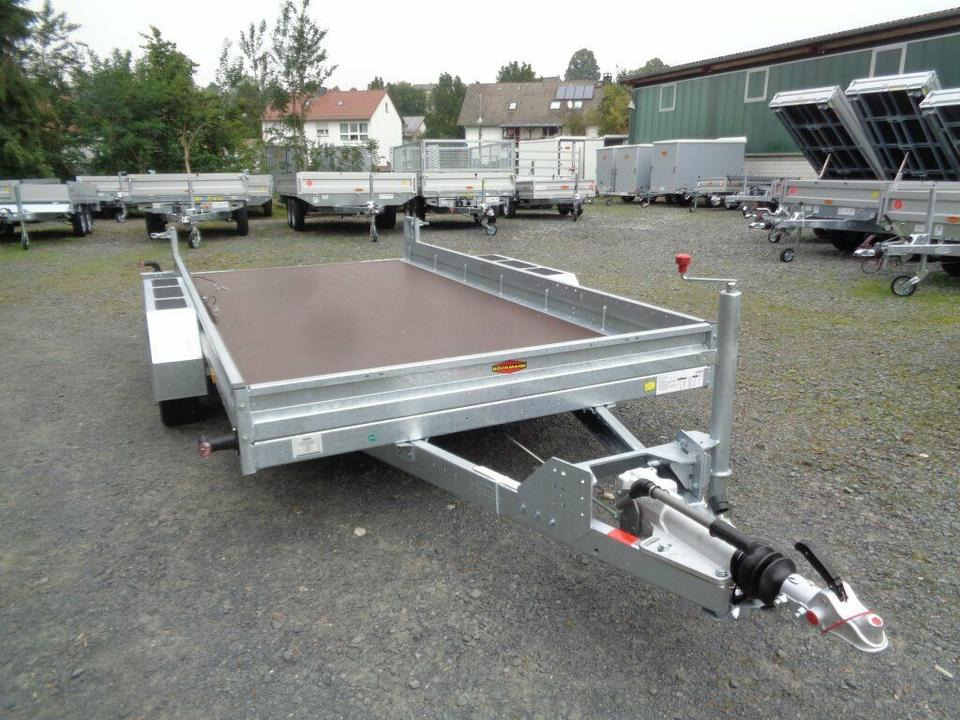 Prikolica za prevoz radnih mašina Böckmann PKW-Anhänger, 3,5 to. Baumaschinen Anhänger Minibagger: slika 14