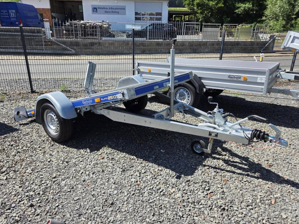 PKW-Anhänger 13 Stützrad Kippbar Motorrad Rasenmäher Quad 100km/h - Prikolica za motor: slika 5 PKW-Anhänger 13 Stützrad Kippbar Motorrad Rasenmäher Quad 100km/h - Prikolica za motor: slika 5