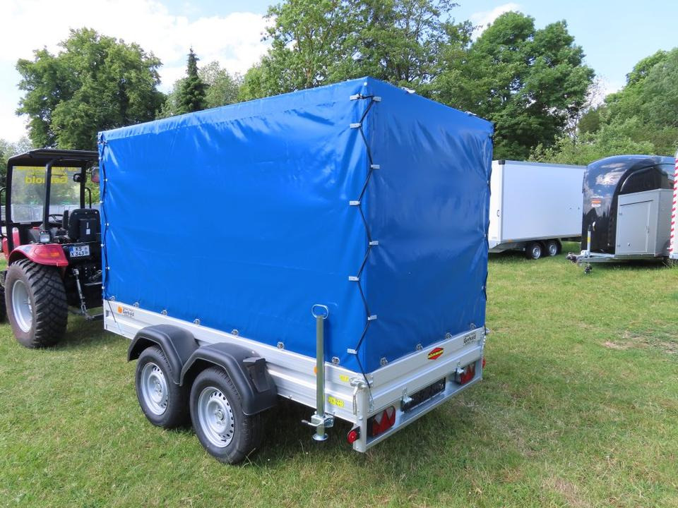 PKW Anhänger, Böckmann, PKW Anhänger, Plane, 100 km/h - Prikolica sa ceradom: slika 3 PKW Anhänger, Böckmann, PKW Anhänger, Plane, 100 km/h - Prikolica sa ceradom: slika 3