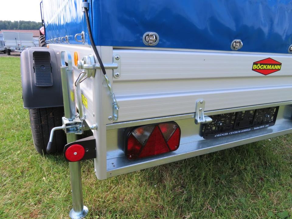 PKW Anhänger, Böckmann, PKW Anhänger, Plane, 100 km/h - Prikolica sa ceradom: slika 5 PKW Anhänger, Böckmann, PKW Anhänger, Plane, 100 km/h - Prikolica sa ceradom: slika 5