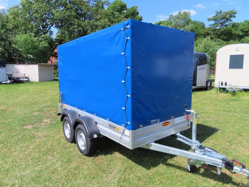 PKW Anhänger, Böckmann, PKW Anhänger, Plane, 100 km/h - Prikolica sa ceradom: slika 2 PKW Anhänger, Böckmann, PKW Anhänger, Plane, 100 km/h - Prikolica sa ceradom: slika 2