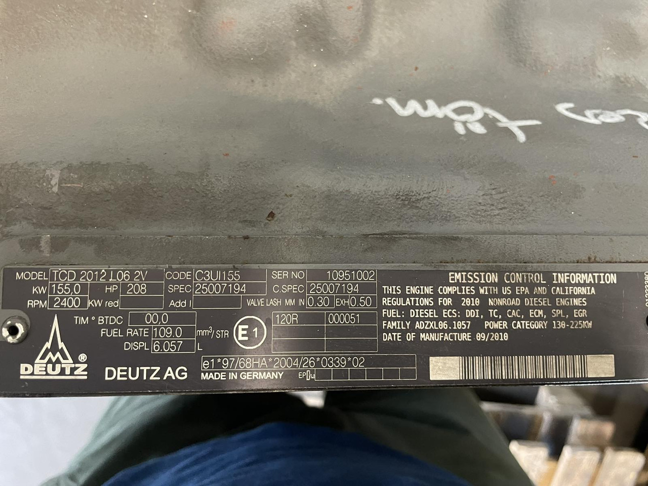 Deutz TCD 2012 L06 2V  remanufactured short engine - Motor za Industrijska oprema: slika 2 Deutz TCD 2012 L06 2V  remanufactured short engine - Motor za Industrijska oprema: slika 2