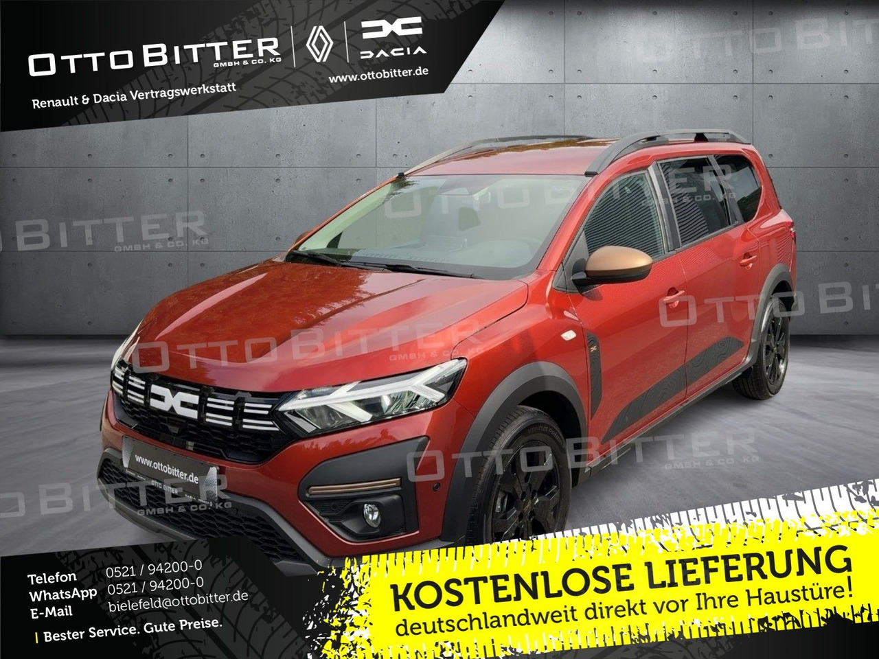 Dacia Jogger Extreme TCe110 5-Sitze CITY-PAKET/NAVI - Karavan: slika 1 Dacia Jogger Extreme TCe110 5-Sitze CITY-PAKET/NAVI - Karavan: slika 1
