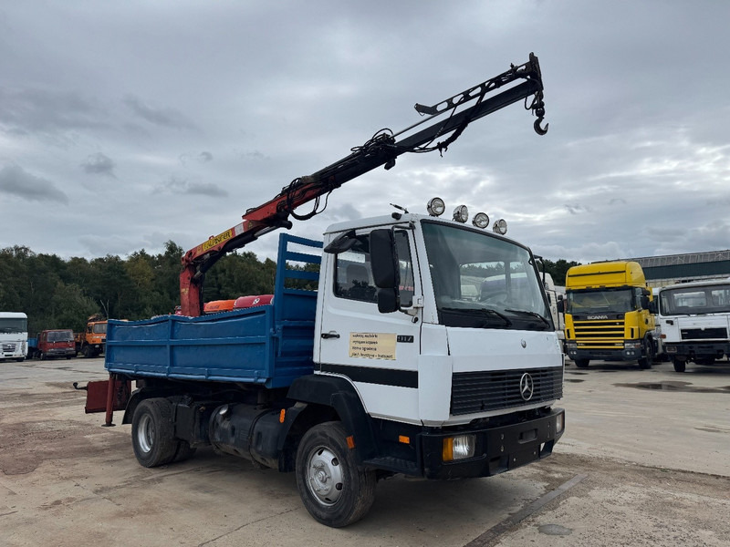 Mercedes-Benz SK 917 (STEEL SUSPENSION / PARLFINGER CRANE / AUXILIARY / 6 CYLINDER WITH MANUAL PUMP) - Istovarivač, Kamion sa dizalicom: slika 3 Mercedes-Benz SK 917 (STEEL SUSPENSION / PARLFINGER CRANE / AUXILIARY / 6 CYLINDER WITH MANUAL PUMP) - Istovarivač, Kamion sa dizalicom: slika 3