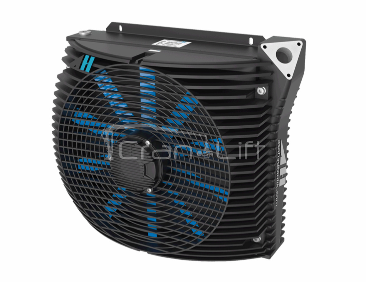 Chłodnica oleju hydraulicznego ASA 0176 / 24V / 250L ASA0176AD02 - Hladnjak ulja za Kran za kamion: slika 1 Chłodnica oleju hydraulicznego ASA 0176 / 24V / 250L ASA0176AD02 - Hladnjak ulja za Kran za kamion: slika 1