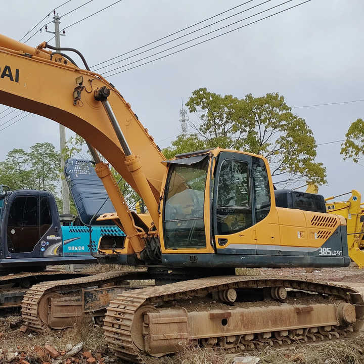 Hyundai Digger 385LC-9T Second Hand Korea Made High Performance Machine Hyundai Excavator for Sale - Bager guseničar: slika 1 Hyundai Digger 385LC-9T Second Hand Korea Made High Performance Machine Hyundai Excavator for Sale - Bager guseničar: slika 1