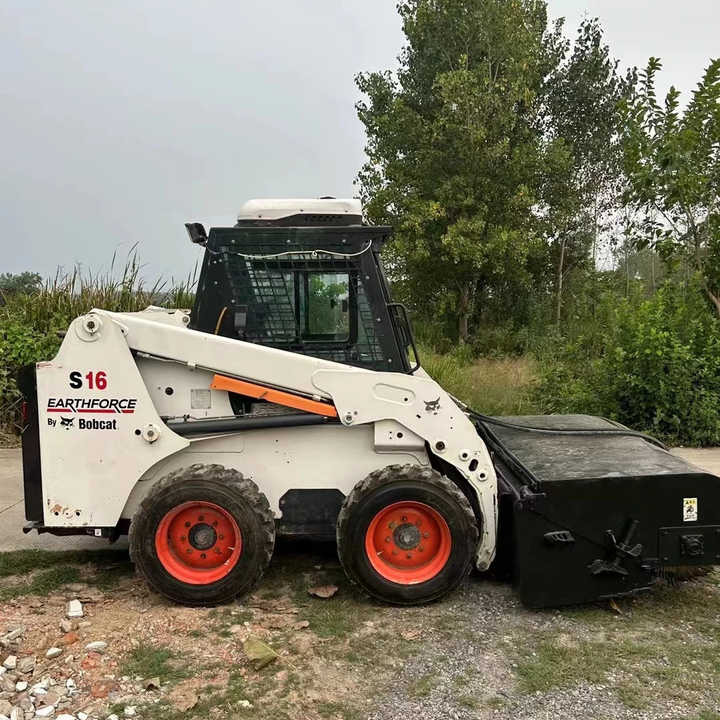 Used Bob Cat Bob Cat S16 Used Mini Skid Steer Wheel Loader Multifunctional Track Loaders Bobcat S16 2.7 Ton - Mini utovarivač: slika 1 Used Bob Cat Bob Cat S16 Used Mini Skid Steer Wheel Loader Multifunctional Track Loaders Bobcat S16 2.7 Ton - Mini utovarivač: slika 1