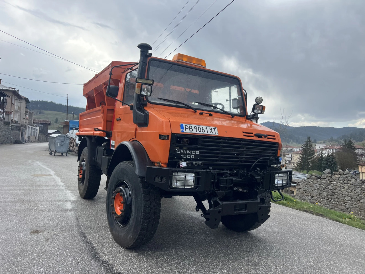 Mercedes-Benz UNIMOG U1500, 4х4, Самосвал - Vozilo za čišćenje snega: slika 3 Mercedes-Benz UNIMOG U1500, 4х4, Самосвал - Vozilo za čišćenje snega: slika 3