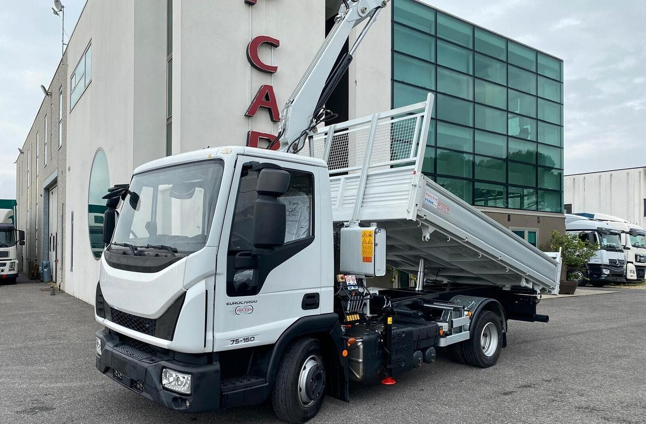 IVECO EUROCARGO 75E16 2019 RIBALTABILE E GRU - Istovarivač, Kamion sa dizalicom: slika 3 IVECO EUROCARGO 75E16 2019 RIBALTABILE E GRU - Istovarivač, Kamion sa dizalicom: slika 3