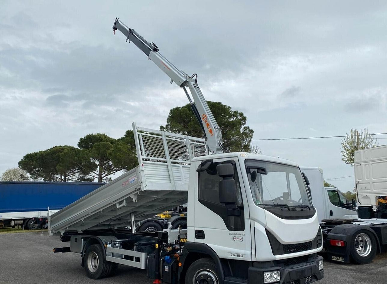 IVECO EUROCARGO 75E16 2019 RIBALTABILE E GRU - Istovarivač, Kamion sa dizalicom: slika 4 IVECO EUROCARGO 75E16 2019 RIBALTABILE E GRU - Istovarivač, Kamion sa dizalicom: slika 4