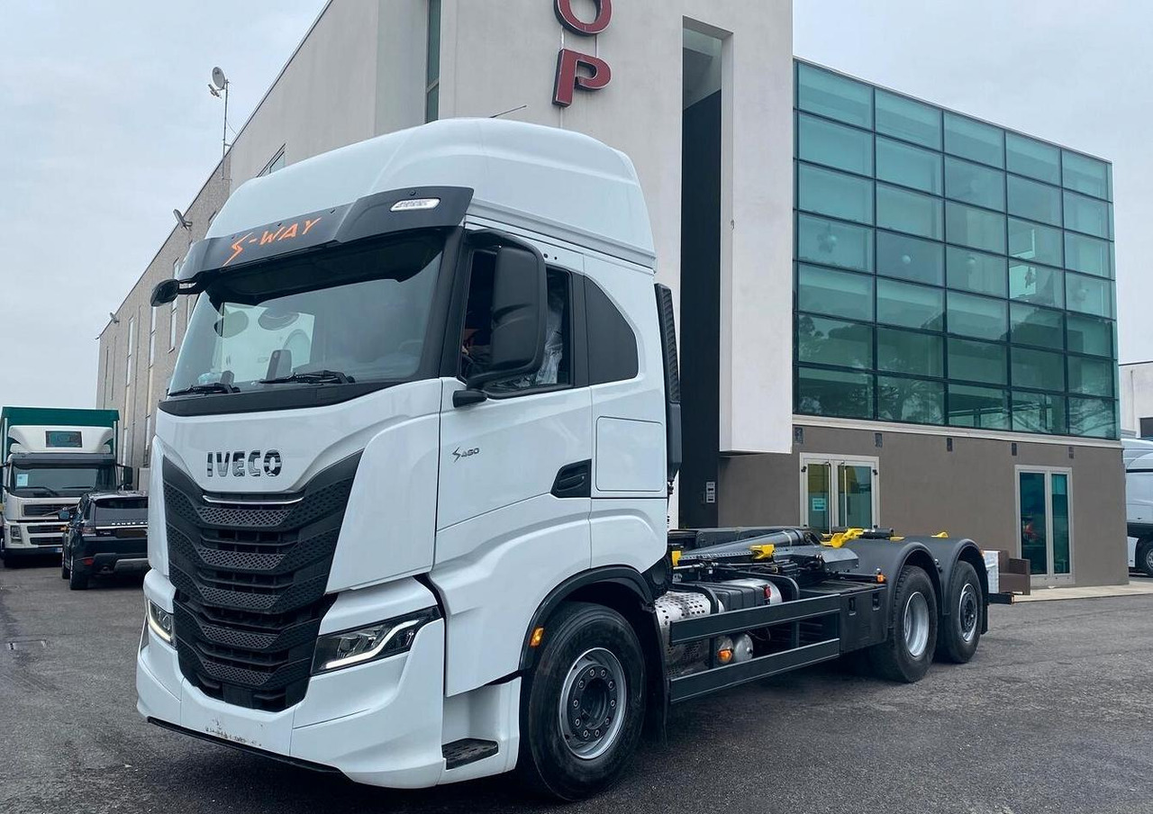 Kamion sa hidrauličnom kukom IVECO S-WAY 480 SCARRABILE FULL PNEUMATIC EURO 6: slika 7