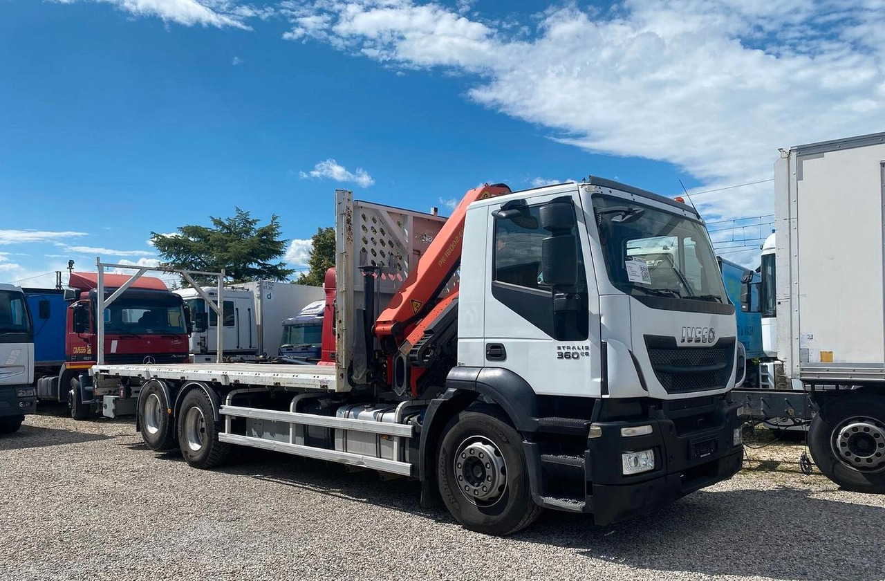 IVECO STRALIS AD260S36 CASSONE FISSO E GRU - Kamion sa tovarnim sandukom, Kamion sa dizalicom: slika 2 IVECO STRALIS AD260S36 CASSONE FISSO E GRU - Kamion sa tovarnim sandukom, Kamion sa dizalicom: slika 2
