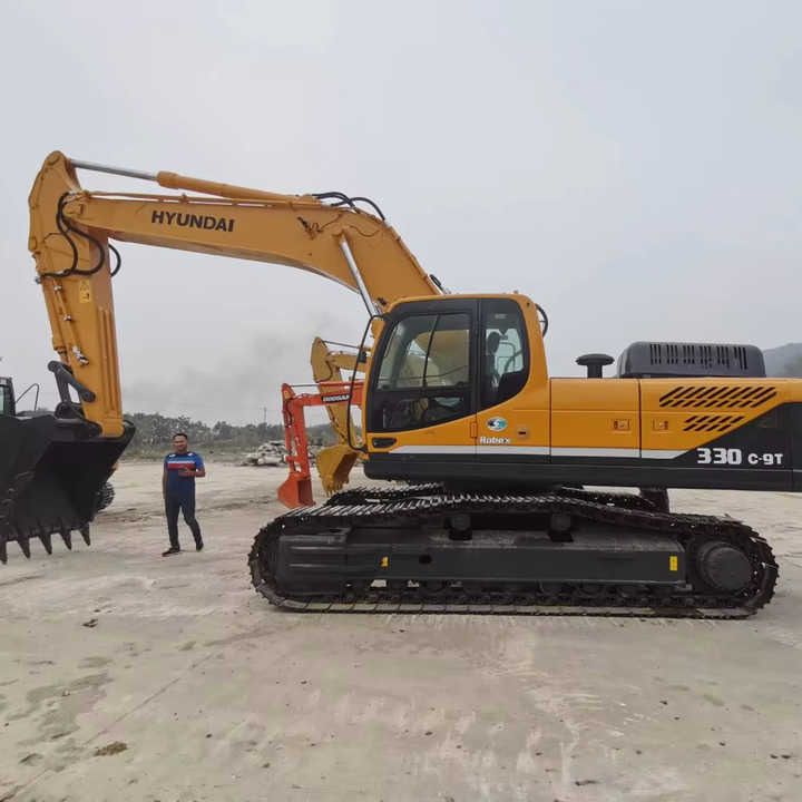 Heavy Construction Equipment Crawler Excavator HYUNDAI R330 Used Machine for Sale - Bager guseničar: slika 1 Heavy Construction Equipment Crawler Excavator HYUNDAI R330 Used Machine for Sale - Bager guseničar: slika 1