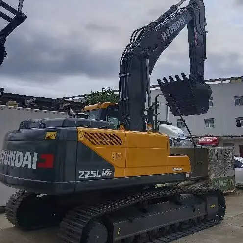 Hyundai Digger 225lvs Second Hand Korea Made High Performance Machine Hyundai Excavator for Sale - Bager guseničar: slika 5 Hyundai Digger 225lvs Second Hand Korea Made High Performance Machine Hyundai Excavator for Sale - Bager guseničar: slika 5