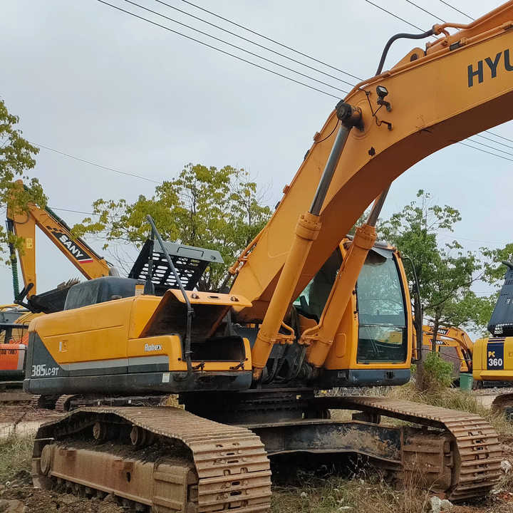 Hyundai Digger 385LC-9T Second Hand Korea Made High Performance Machine Hyundai Excavator for Sale - Bager guseničar: slika 2 Hyundai Digger 385LC-9T Second Hand Korea Made High Performance Machine Hyundai Excavator for Sale - Bager guseničar: slika 2