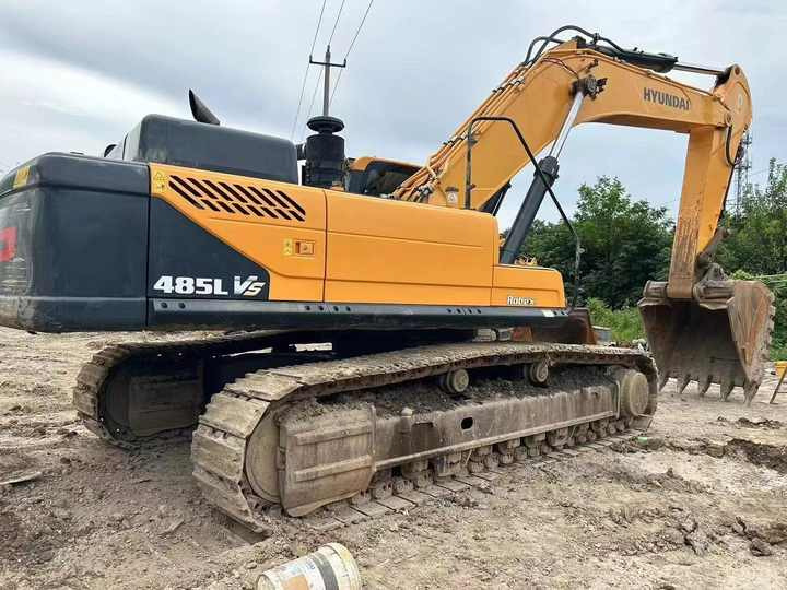 Hyundai Digger 485lvs Second Hand Korea Made High Performance Machine Hyundai Excavator for Sale - Bager guseničar: slika 3 Hyundai Digger 485lvs Second Hand Korea Made High Performance Machine Hyundai Excavator for Sale - Bager guseničar: slika 3