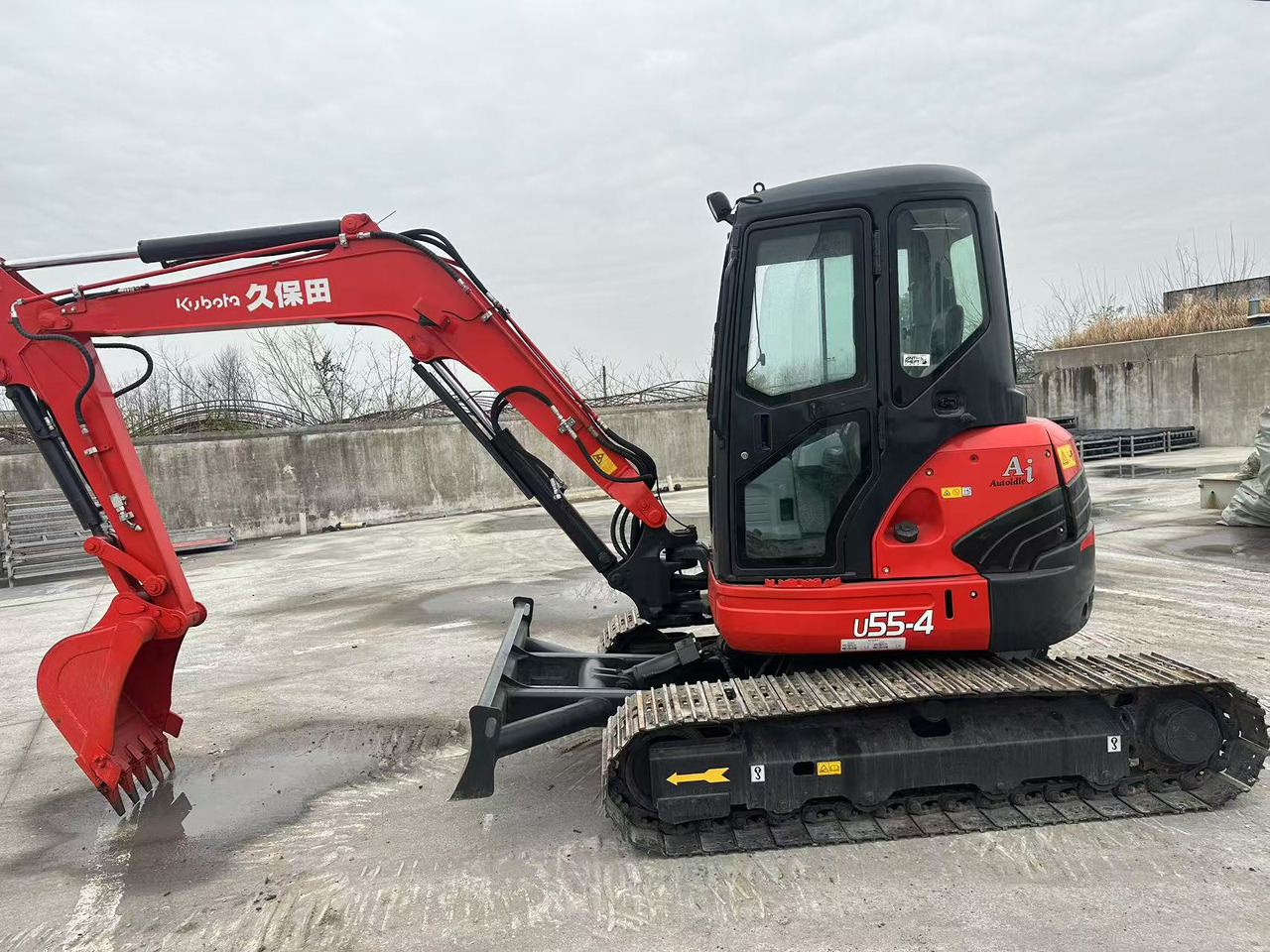KUBOTA U55 in stock - Mini bager: slika 1 KUBOTA U55 in stock - Mini bager: slika 1