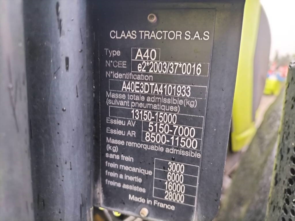 Traktor Claas Axion 830 Cmatic: slika 8