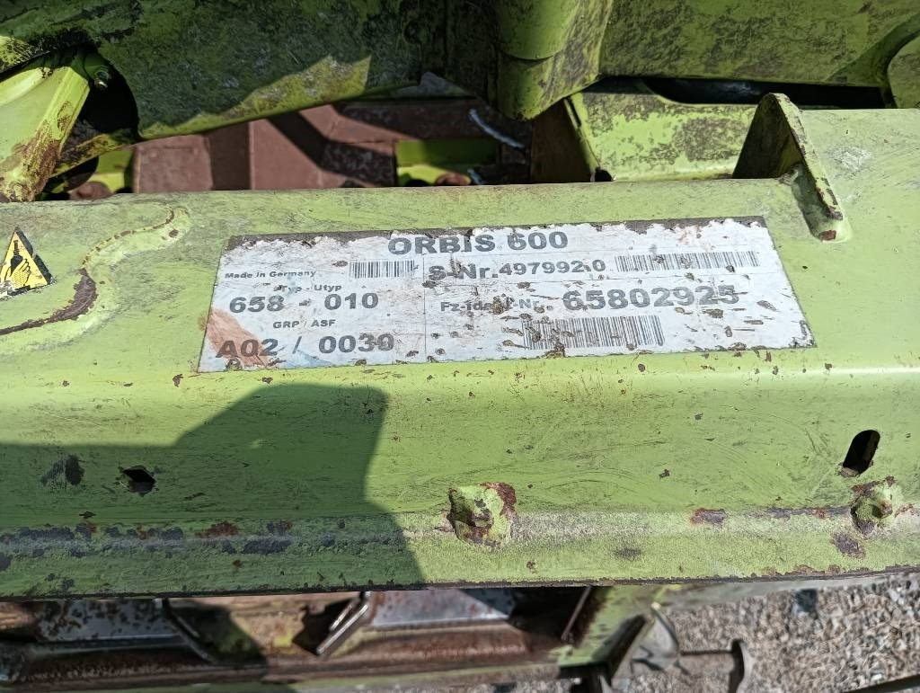 Claas Orbis 600 - Kombajn za kukuruz: slika 5 Claas Orbis 600 - Kombajn za kukuruz: slika 5