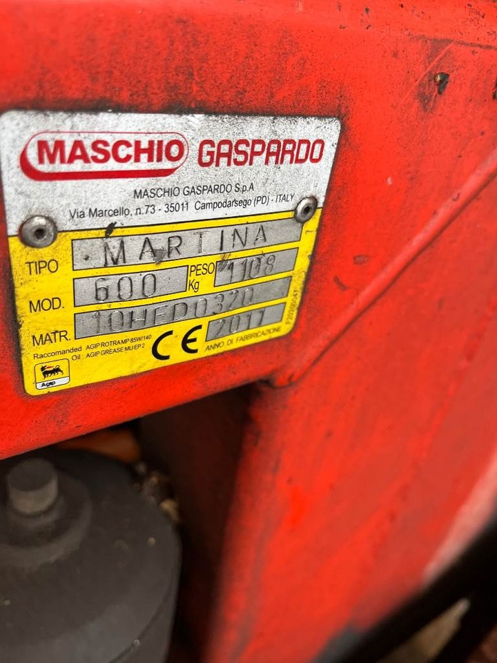 Maschio Martina 600 - Korisno/ Posebno vozilo: slika 2 Maschio Martina 600 - Korisno/ Posebno vozilo: slika 2