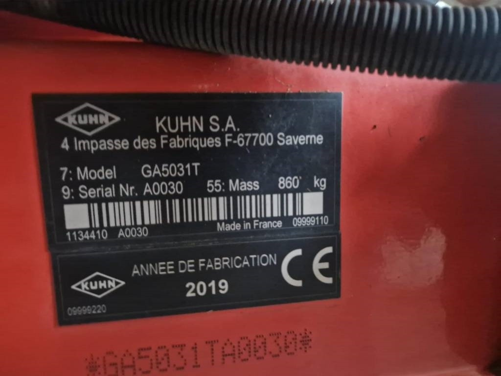 Kuhn 5031T - Prevrtač/ Grabuljač: slika 3 Kuhn 5031T - Prevrtač/ Grabuljač: slika 3