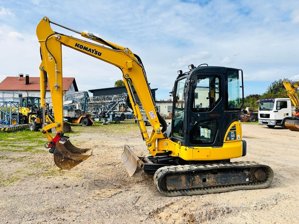 Komatsu PC55MR-3 - Mini bager: slika 1 Komatsu PC55MR-3 - Mini bager: slika 1
