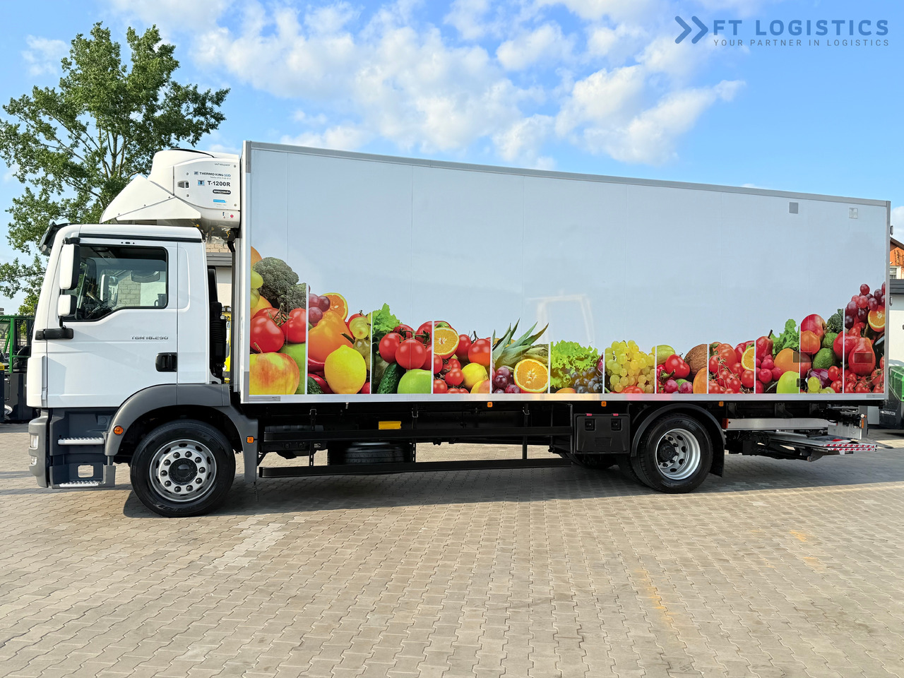 MAN TGM 18.290 / THERMOKING T-1200R / BI-TEMPERATURE / 19 PALLETS / 90% TYRES / EXCELLENT CONDITION / DHOLLANDIA TAIL LIFT / SIDE DOOR / PAYLOAD 8,220 KG - Hladnjača: slika 3 MAN TGM 18.290 / THERMOKING T-1200R / BI-TEMPERATURE / 19 PALLETS / 90% TYRES / EXCELLENT CONDITION / DHOLLANDIA TAIL LIFT / SIDE DOOR / PAYLOAD 8,220 KG - Hladnjača: slika 3