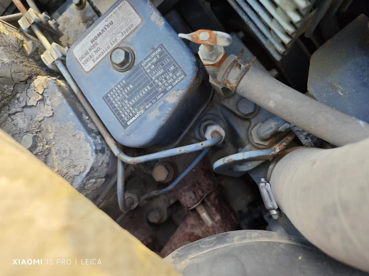 KOMATSU SAA4D102E-2 - Motor za Bager: slika 3 KOMATSU SAA4D102E-2 - Motor za Bager: slika 3