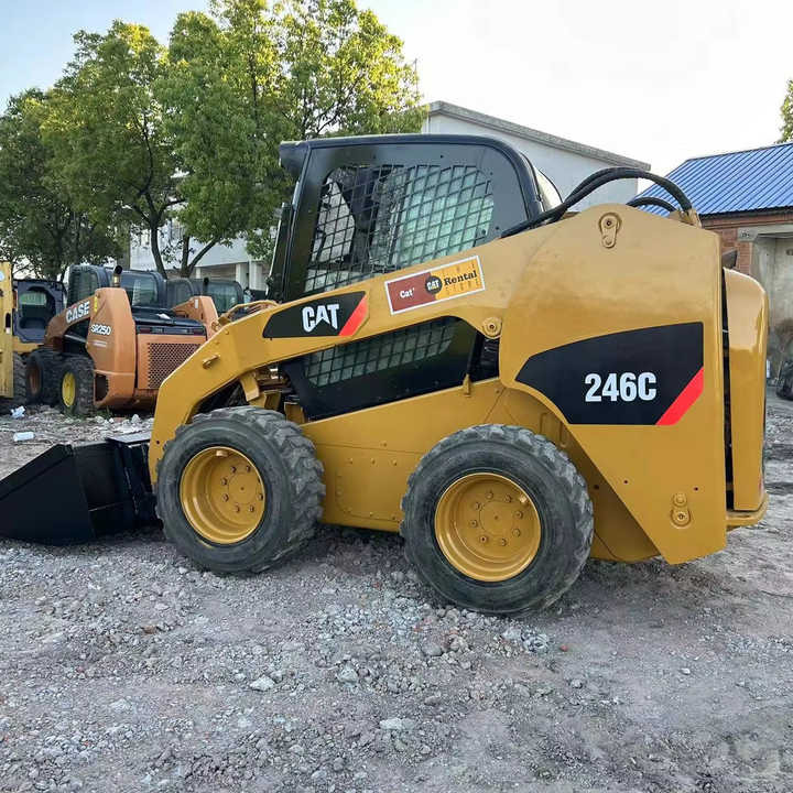 Used Original Caterpillar 246c Skid Steer Loader for Sale - Mini utovarivač: slika 1 Used Original Caterpillar 246c Skid Steer Loader for Sale - Mini utovarivač: slika 1