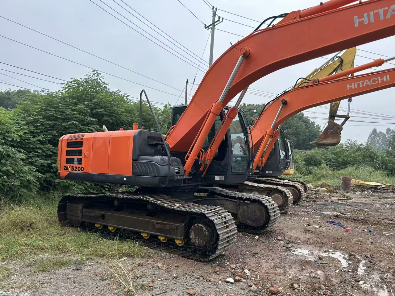 Used excavator second hand HITACHI ZX200-5G - Bager guseničar: slika 4 Used excavator second hand HITACHI ZX200-5G - Bager guseničar: slika 4