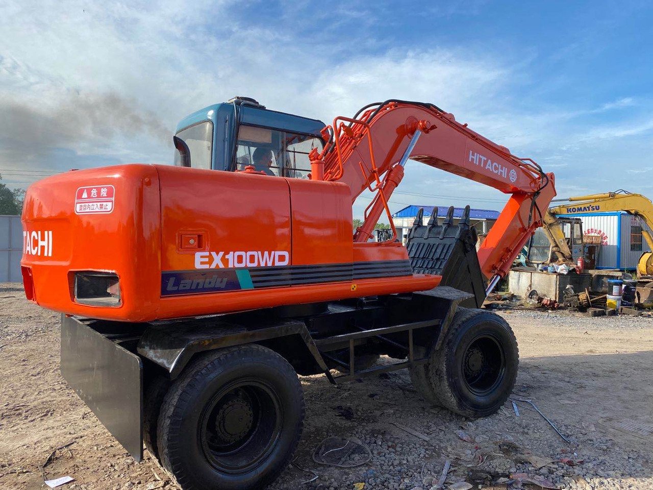 HITACHI EX100WD - Bager točkaš: slika 3 HITACHI EX100WD - Bager točkaš: slika 3